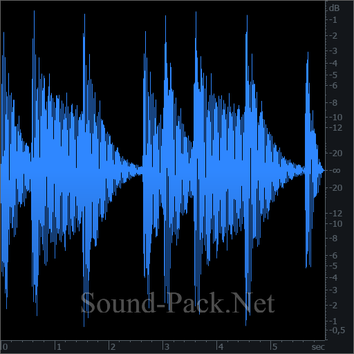 Аудио сэмпл для саундтрека - Удары в барабан
