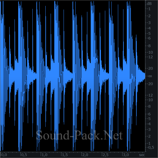 Аудио сэмпл ударных в стиле Техно (Drum Sample): Lost In Space B