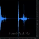 Удар по стеклу (разрушается, трескается)