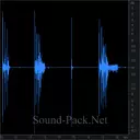 Падение и стук монеты о поверхность