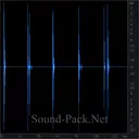 Тарелка металлическая поставленная на стол